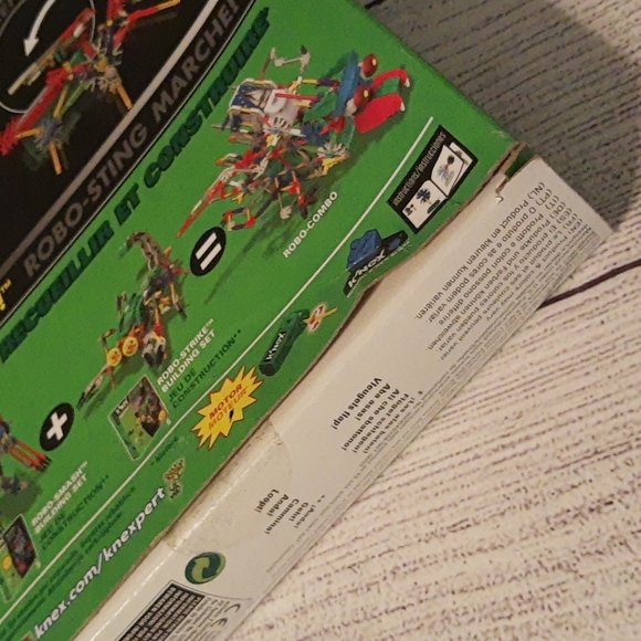K'NEX BEASTS ALIVE Motorized Building Sets - Robo-Sting, Bronto Knex COMPLETE - Picture 9 of 16